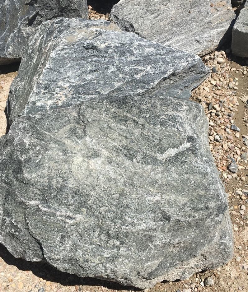 black hawk granite boulders
