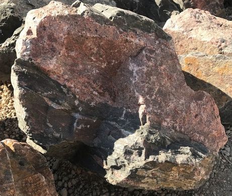 mountain granite boulder